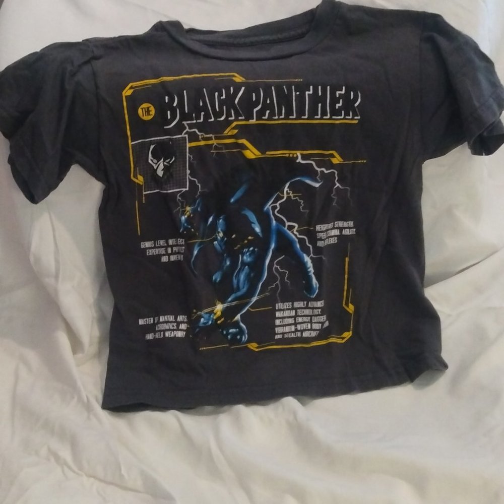 Child Black panther tee